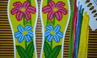 十字绣马到成功